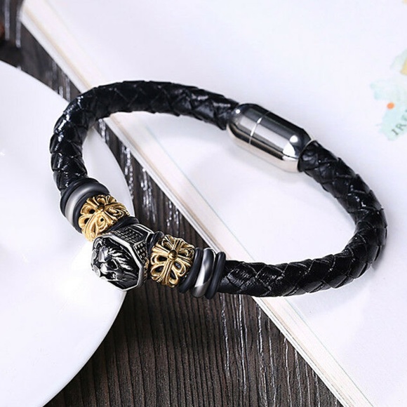 Men's Leather Bracelet